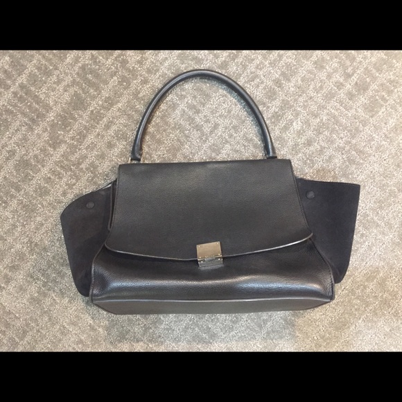 Celine Large Black Trapeze Tote- must sell! - Picture 2 of 8